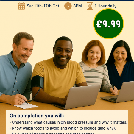 7 Days High Blood Pressure Online Bootcamp